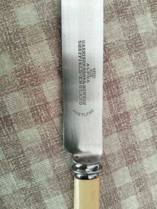 Cubiertos ingleses Harrison Brothers&Howson Alpha