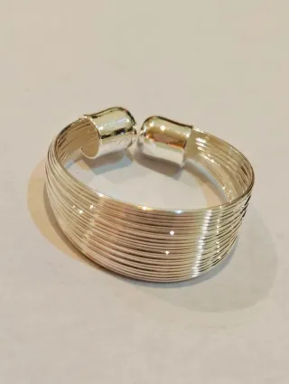 Anillo Plata Ajustable Diseño