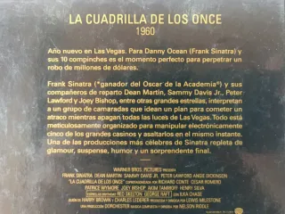 DVD La cuadrilla de los 11 -1960