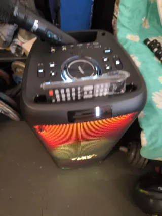 Altavoz Karaoke Vieta Pro Negro bluetooth