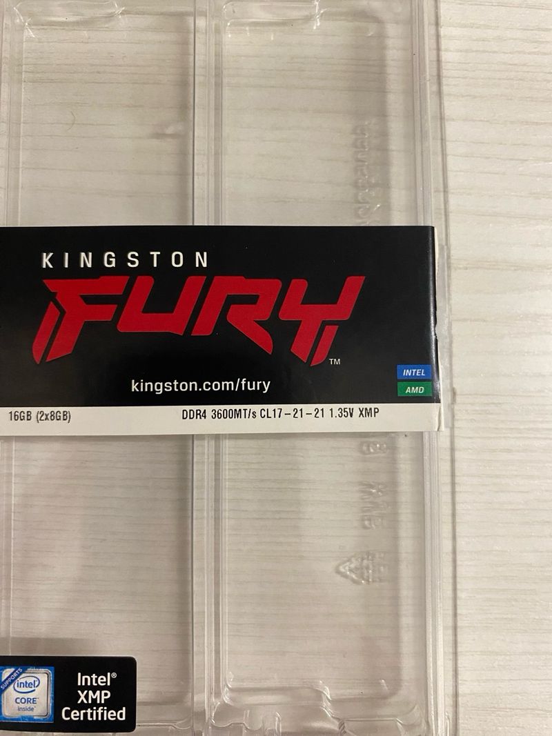 Kingston Fury 16GB DDR4 RAM (2x8GB) afbeelding 4