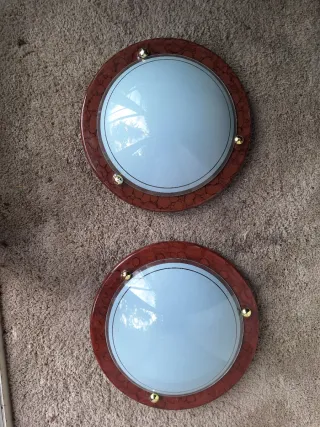 Plafón de techo metal y cristal