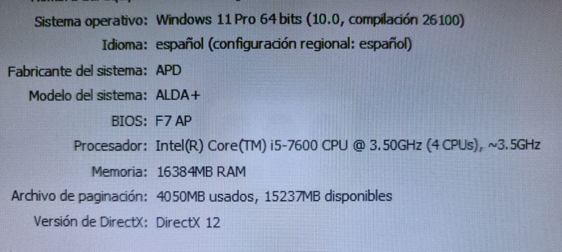 PC i5 7600 3,500GHZ-16 RAM-SSD-HDD-GTX 950 2GB-W11 afbeelding 4