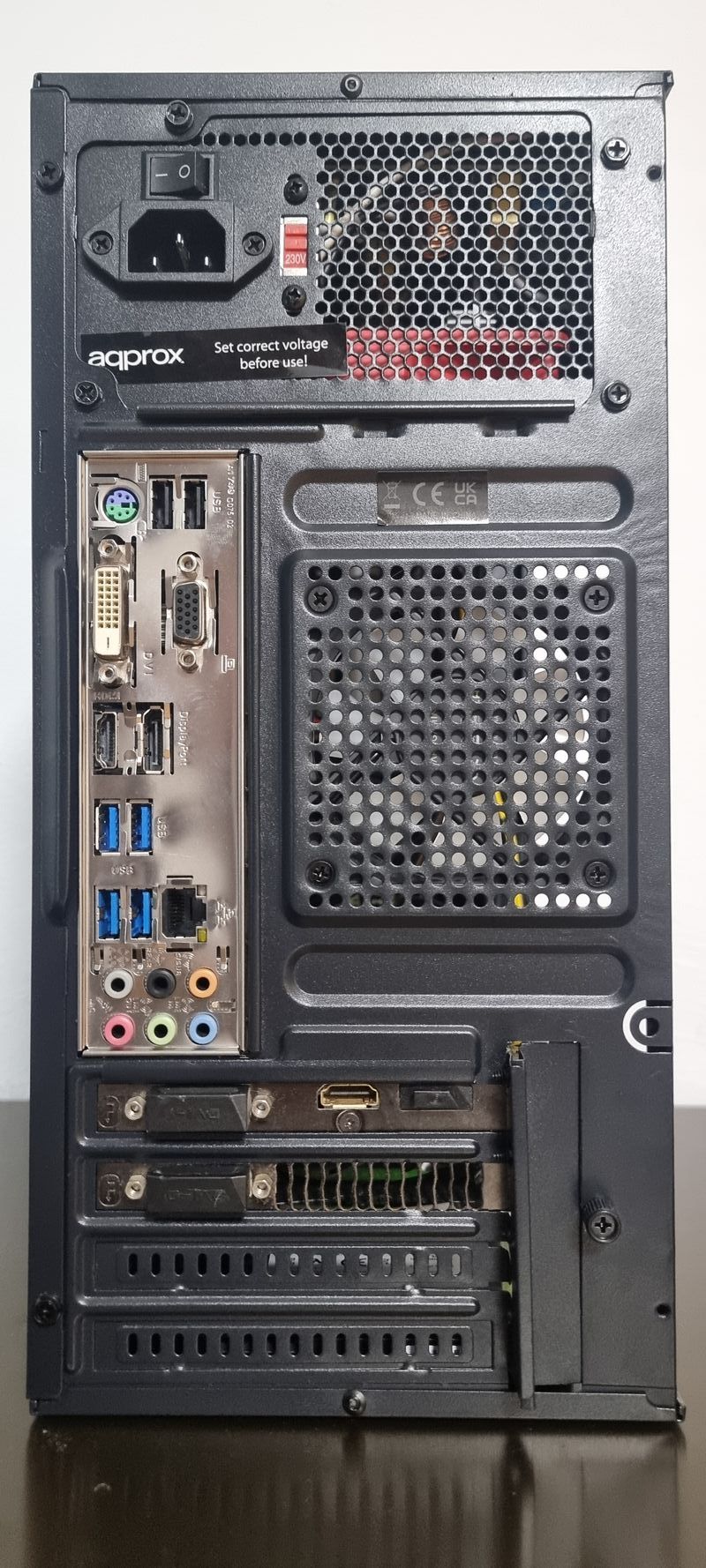 PC i5 7600 3,500GHZ-16 RAM-SSD-HDD-GTX 950 2GB-W11 afbeelding 6
