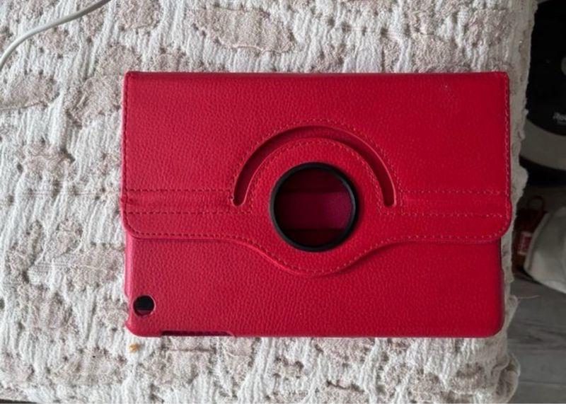 Funda iPad Mini Roja Giratoria