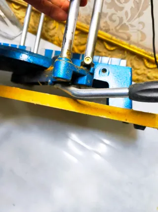 Ingletadora con sierra