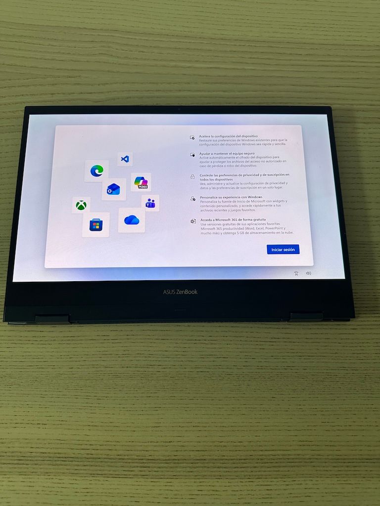 Portátil Asus Zenbook Flip 13 Azul Marino afbeelding 6