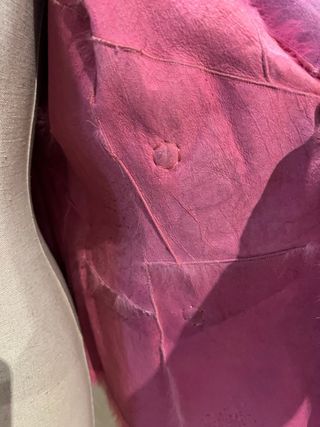 Chaqueta Armani Piel y Pelo Talla XS