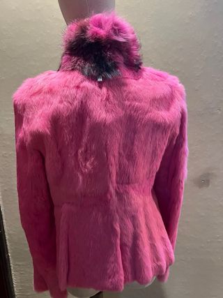 Chaqueta Armani Piel y Pelo Talla XS