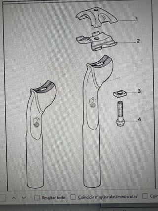 Tija Aero Campagnolo Chorus bicicleta