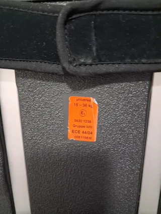 Silla Coche Recaro Milano Grupo 2/3