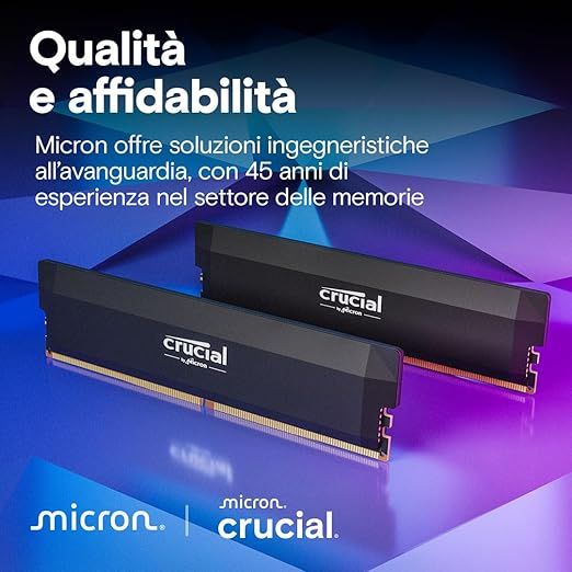 Kit de RAM Crucial DDR5 32GB (2x16GB) 5000MT/s afbeelding 7