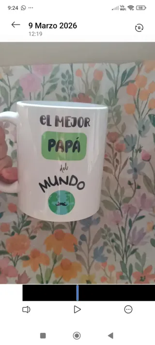 Taza El Mejor Papá del Mundo