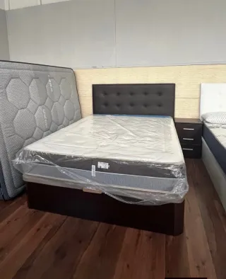 Cama canapé con colchón