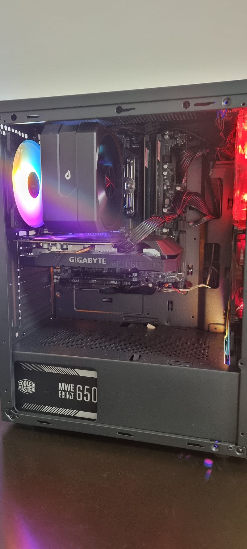 GAMING i7-16GB RAM-SSD MVNE-HDD-GTX 1660 6GB-W 11 afbeelding 2