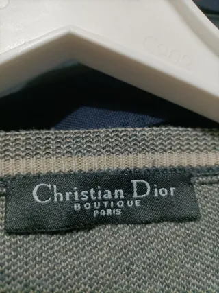 Jersey Christian Dior Gris Talla XL