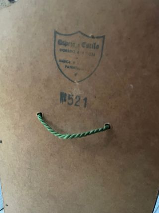 Espejo antiguo dorado