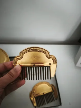 Set de Peinetas Falleras Doradas