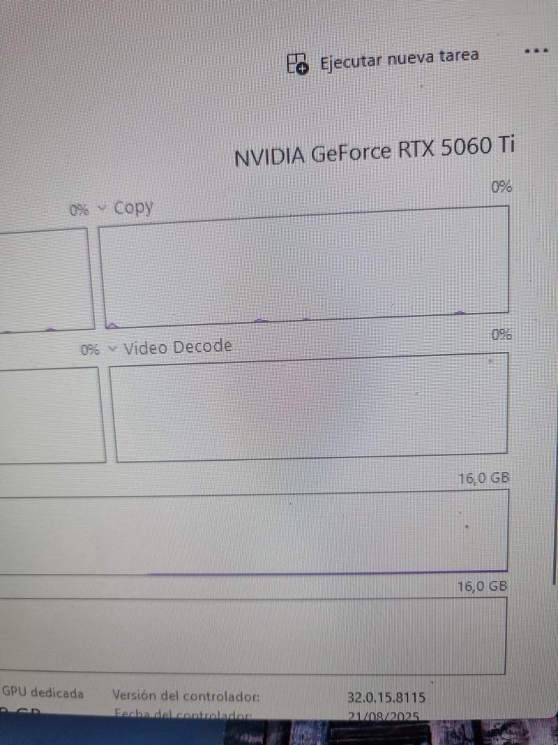 PC Gaming RTX 5060TI 16GB, Ryzen 7 5800X, 32GB RAM afbeelding 4