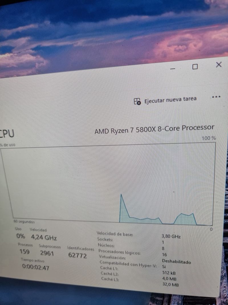 PC Gaming RTX 5060TI 16GB, Ryzen 7 5800X, 32GB RAM afbeelding 5
