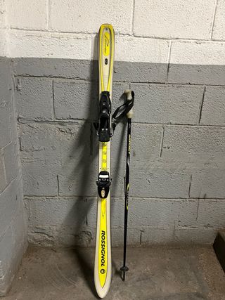 Esquís Rossignol Power Z1 140cm + Fijaciones