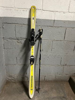 Esquís Rossignol Power Z1 140cm + Fijaciones