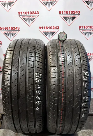 225 50 17 W PIRELLI RUEDA AL 90% VIDA UTIL