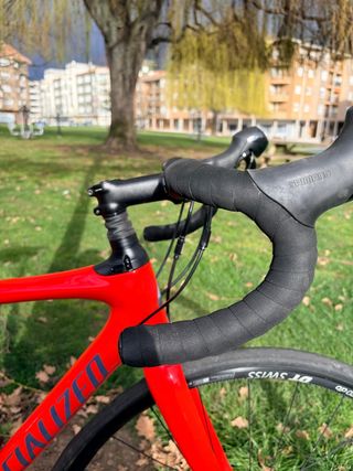 Bicicleta Specialized Roubaix Talla 54 Roja+zapas