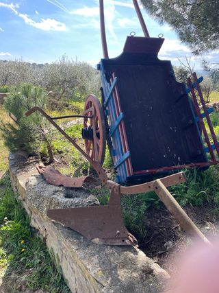 Carreta Antigua de caballos