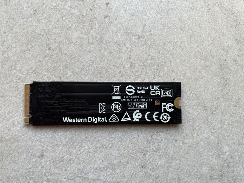 WD Black SN770 - 1TB NVMe M.2 2280 SSD PCIe Gen4 afbeelding 2