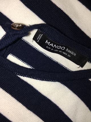 Vestido Mango estilo nautico