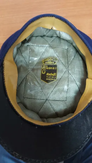 Gorra Renfe Obrero Vía y Obras Años 50