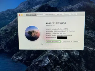 Imac 2013 Late i7 3.5 Ghz 32 Gb RAM