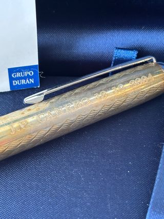 Pluma Estilográfica Pedro Durán Plata