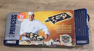 Plancha Eléctrica Princess Classic Table Chef