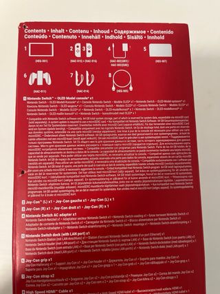 Nintendo Switch OLED Bianca