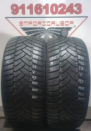 -245 40 18 V DUNLOP RUEDA AL 90% VIDA UTIL