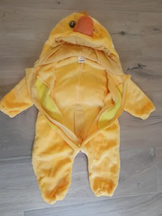 Disfraz de patito para bebé