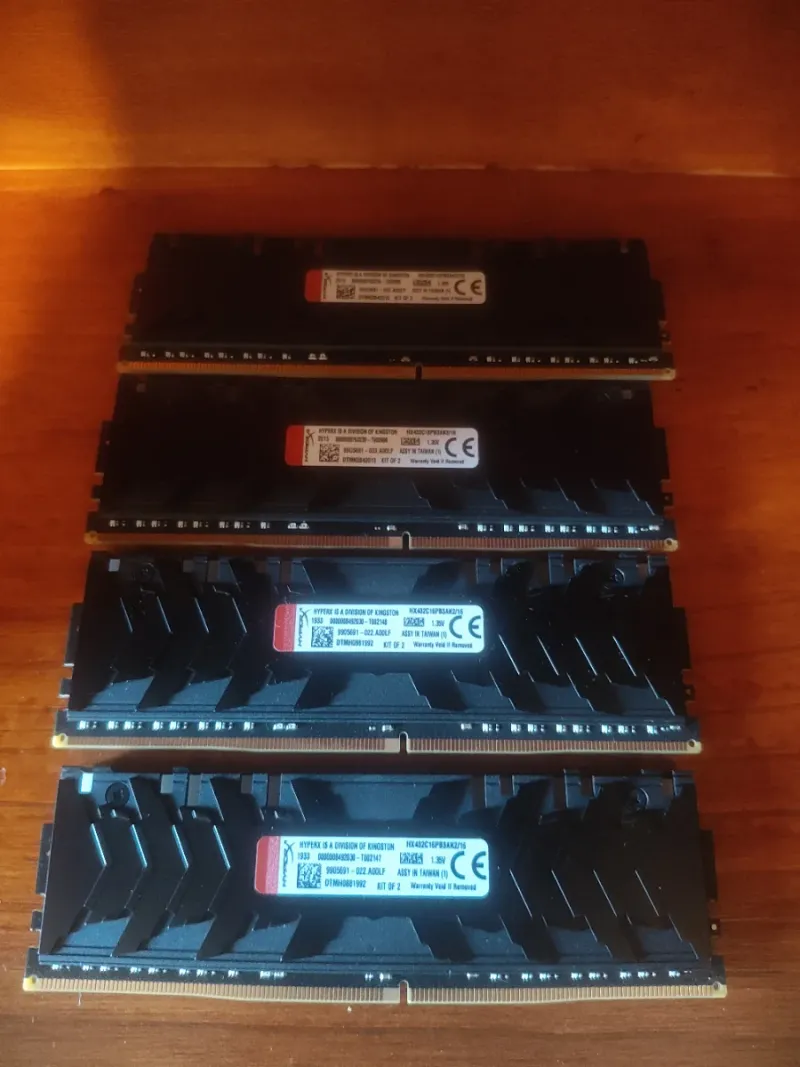 4x HyperX DDR4 RAM 8x4 afbeelding 2