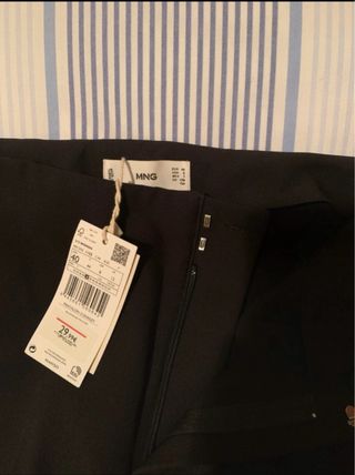 Pantalón de traje negro