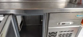 Mesa fría hostelería acero inoxidable