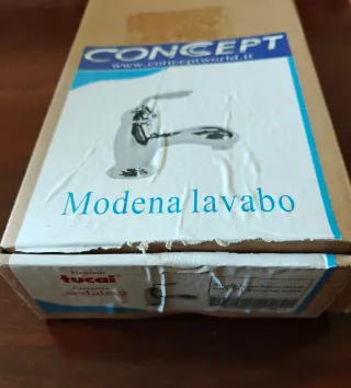 Rubinetto Lavabo Nuovo Argento