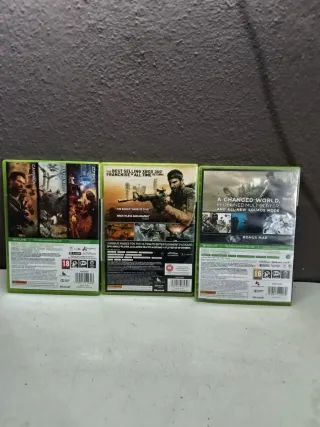 Xbox 360: Call of Duty Black Ops II, Black Ops, Ghosts