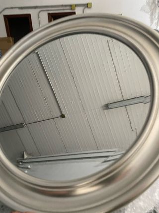 Espejo Decorativo Plateado