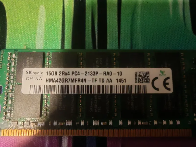 16gb DDR4 2133 sk hynix afbeelding 3