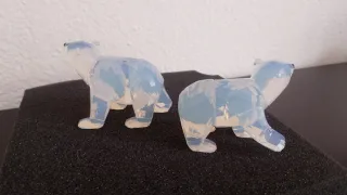 Orsetti polari Swarovski opale bianco