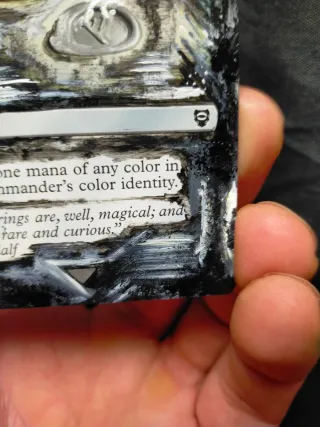 Carta MTG tlotr Sello Arcano Alterada