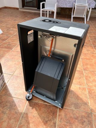 Estufa de gas Equation