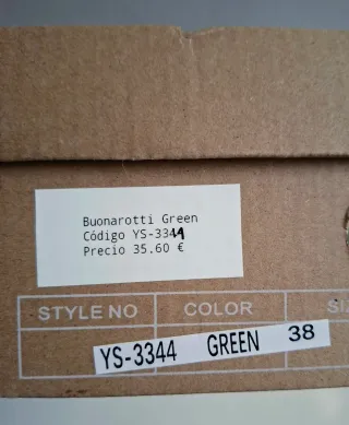 Bailarinas verdes nuevas