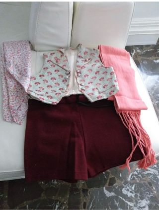 Traje de saraguey niño 12-16 meses